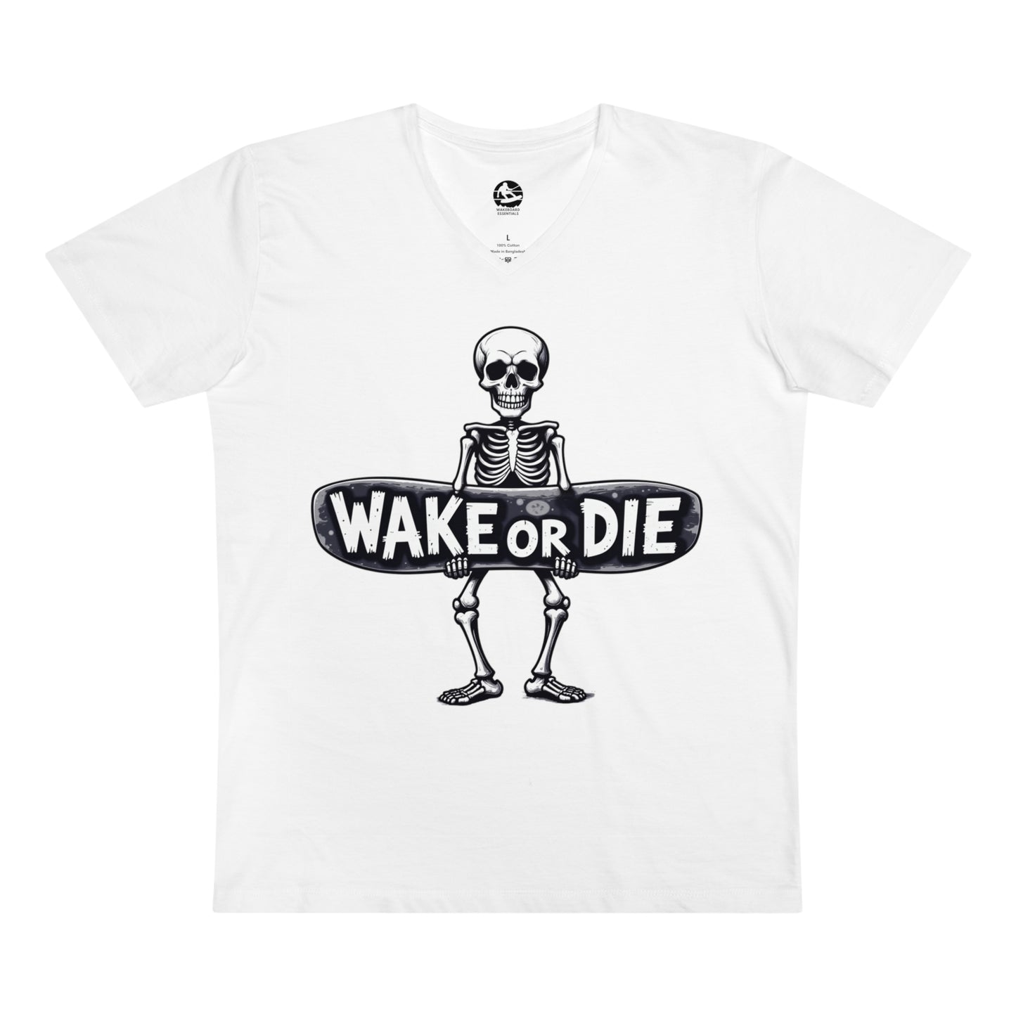 Herren Premium T-Shirt "WAKE OR DIE"
