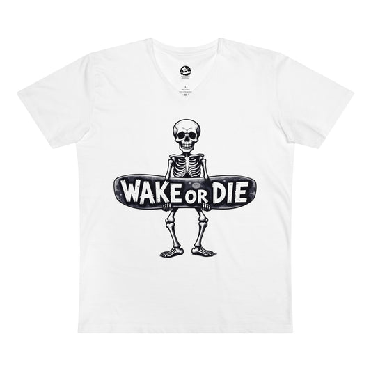 Herren Premium T-Shirt "WAKE OR DIE"
