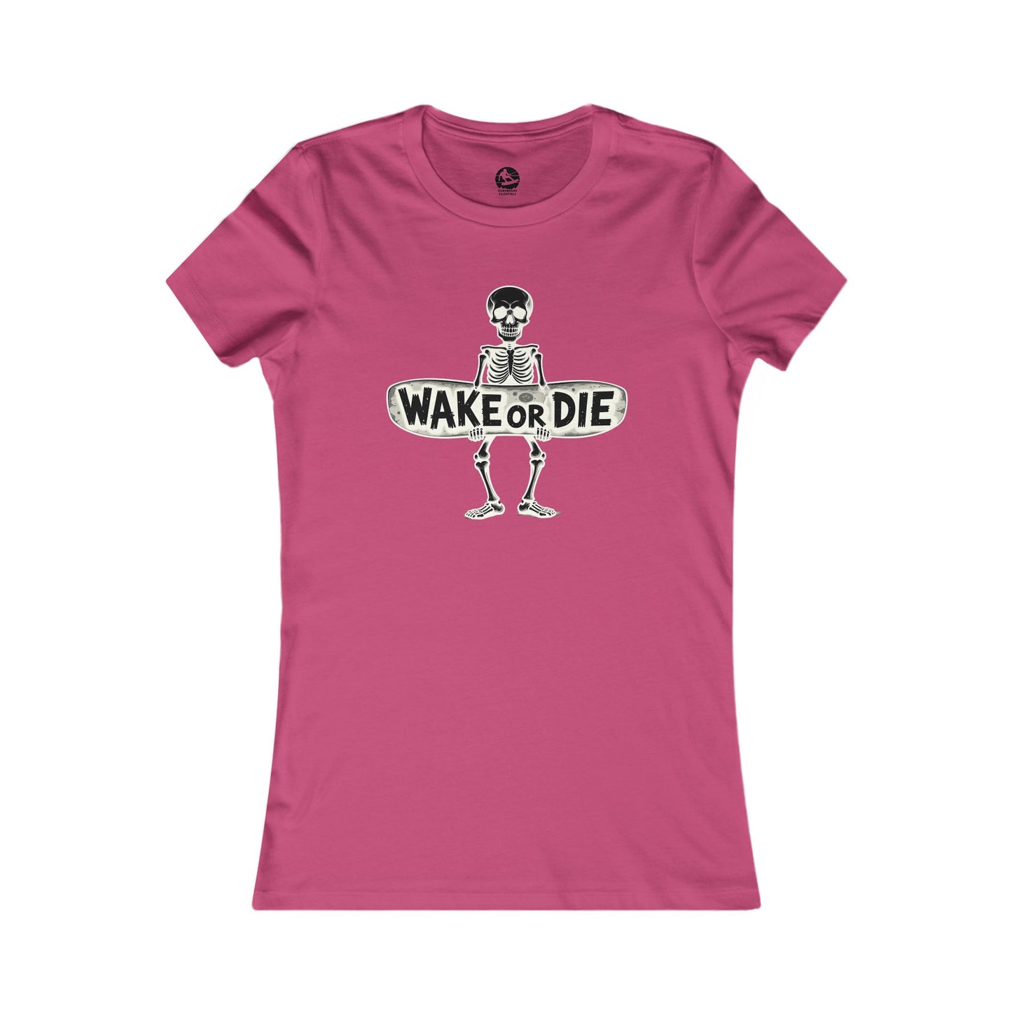 Damen Wakeboard T-Shirt "WAKE OR DIE"
