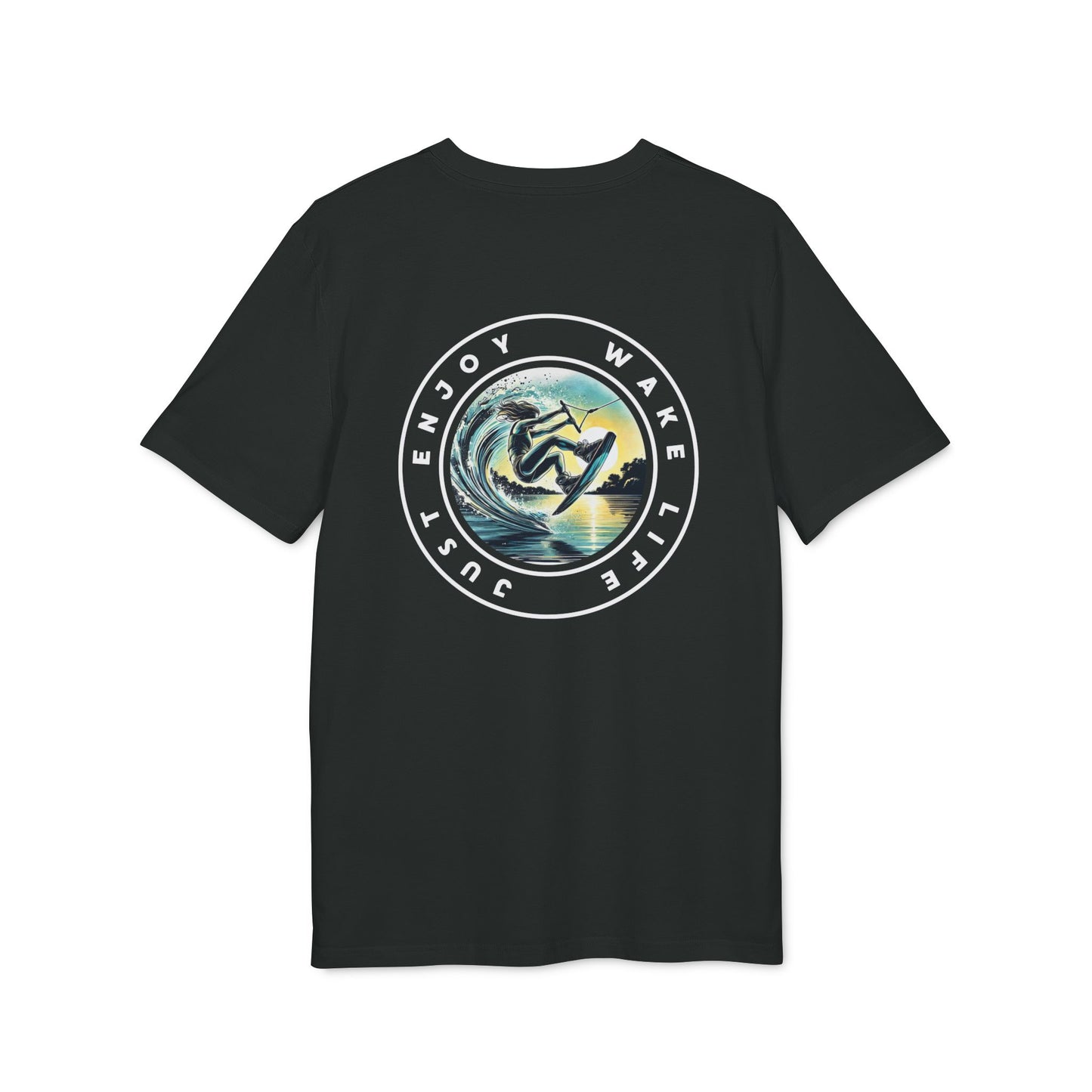 Bio-Baumwoll T-Shirt Wakeboarder – "Just Enjoy Wake Life"