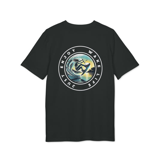 Bio-Baumwoll T-Shirt Wakeboarder – "Just Enjoy Wake Life"