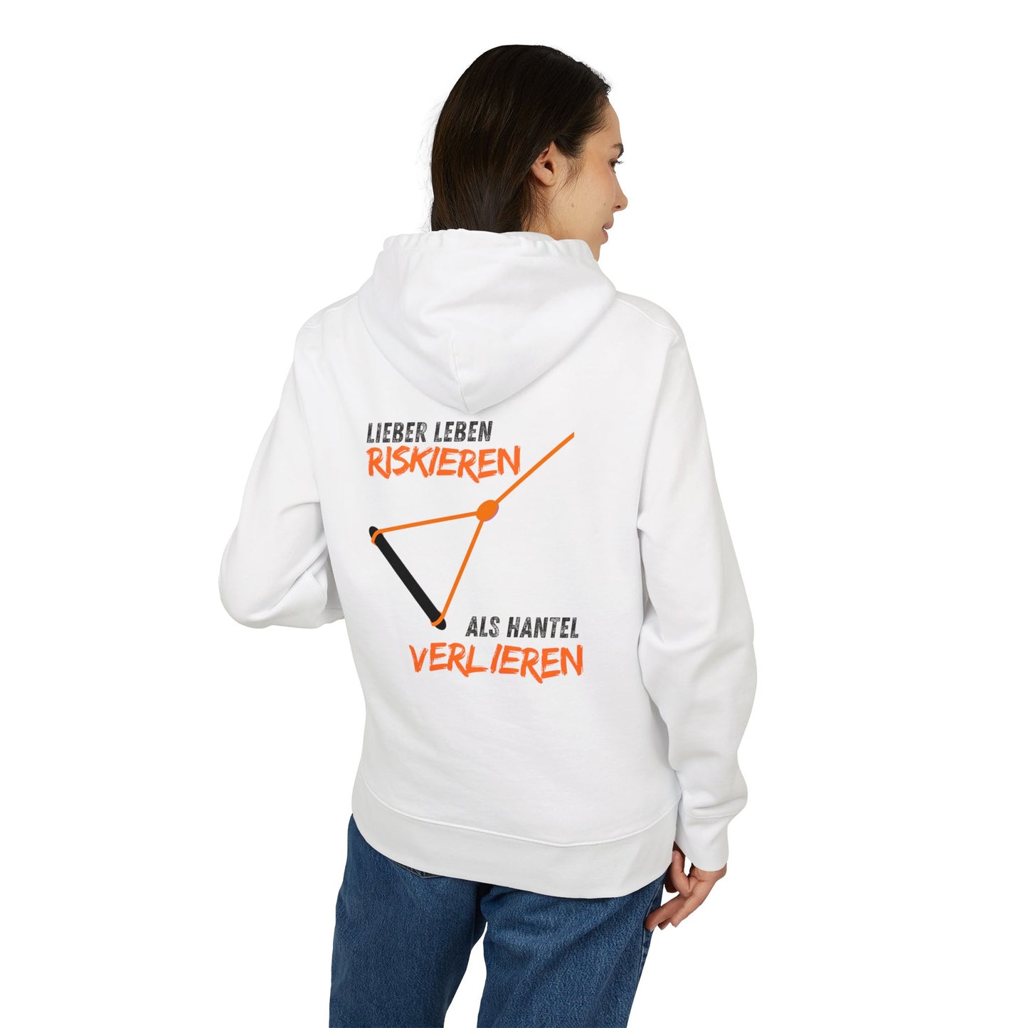 Community Hoodie "Lieber leben riskieren, als Hantel verlieren."