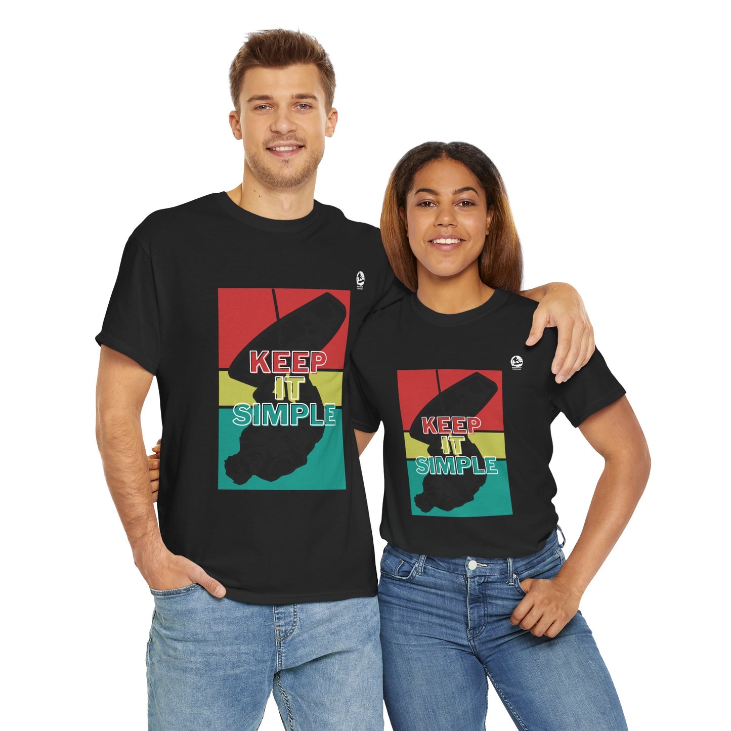 Unisex T-Shirt Wakeboarder - "Keep it Simple"
