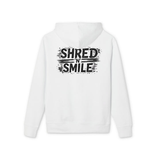 Premium Unisex Hoodie "SHRED 'N' SMILE"