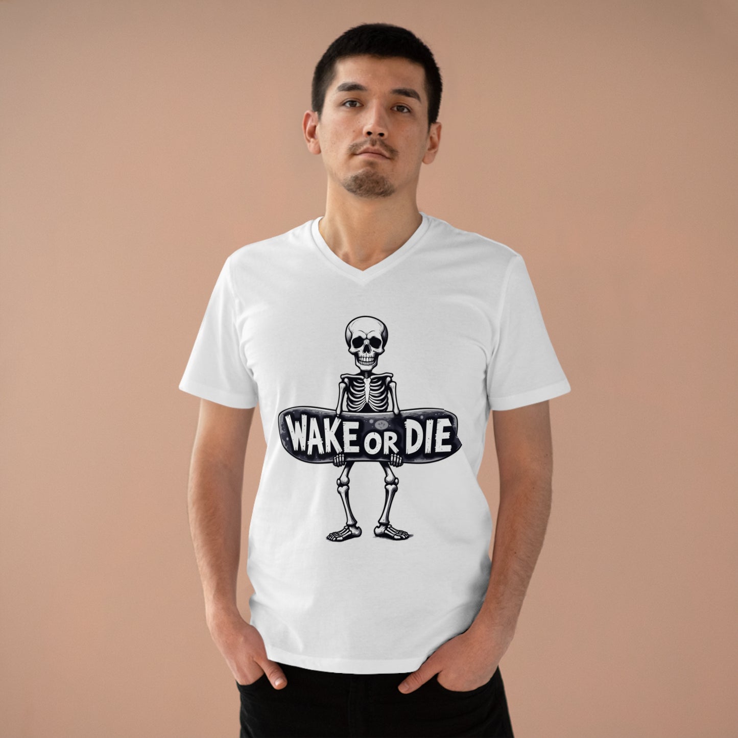Herren Premium T-Shirt "WAKE OR DIE"