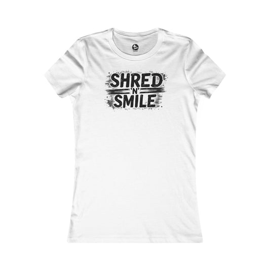 Damen T-Shirt "SHRED 'N" SMILE"