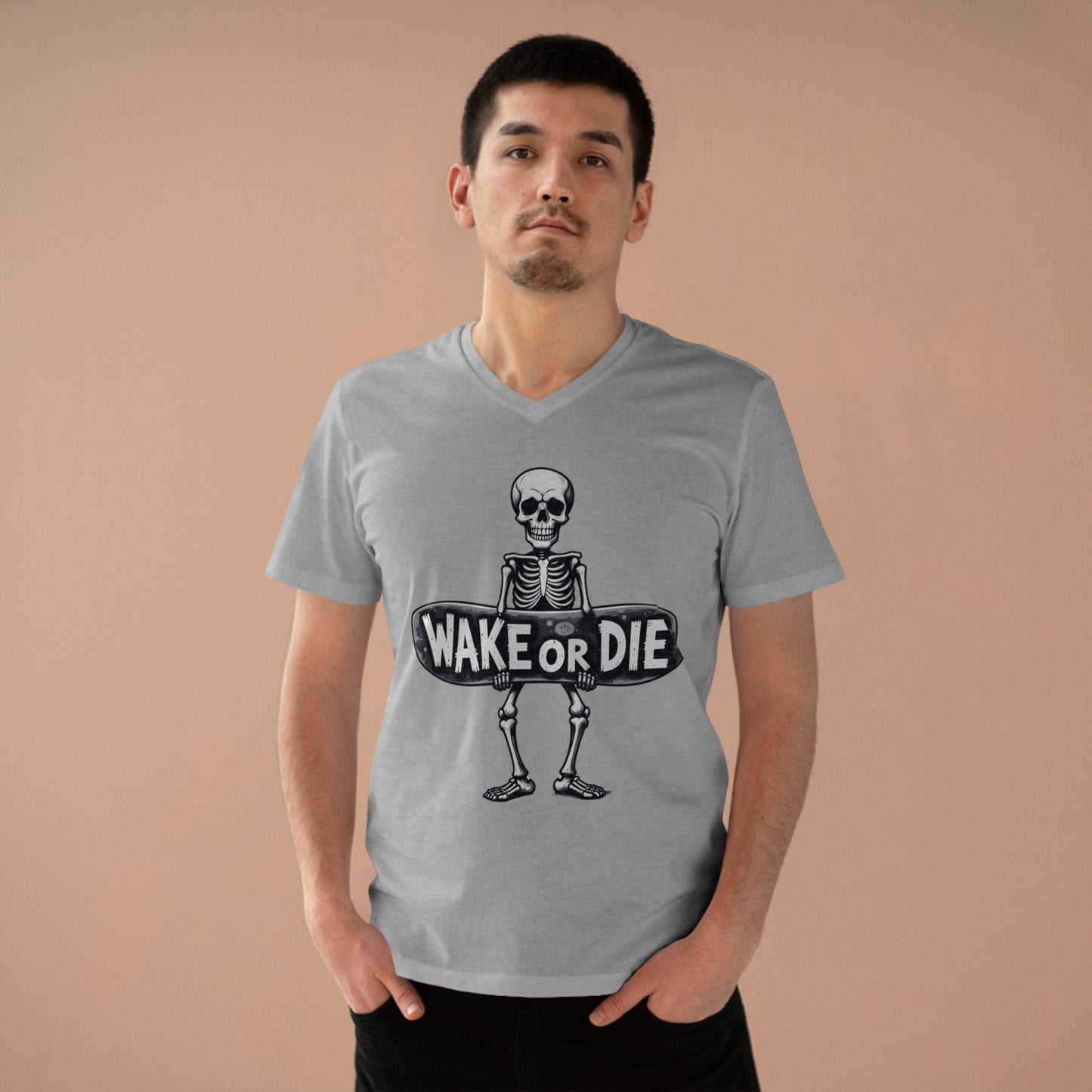 Herren Premium T-Shirt "WAKE OR DIE"