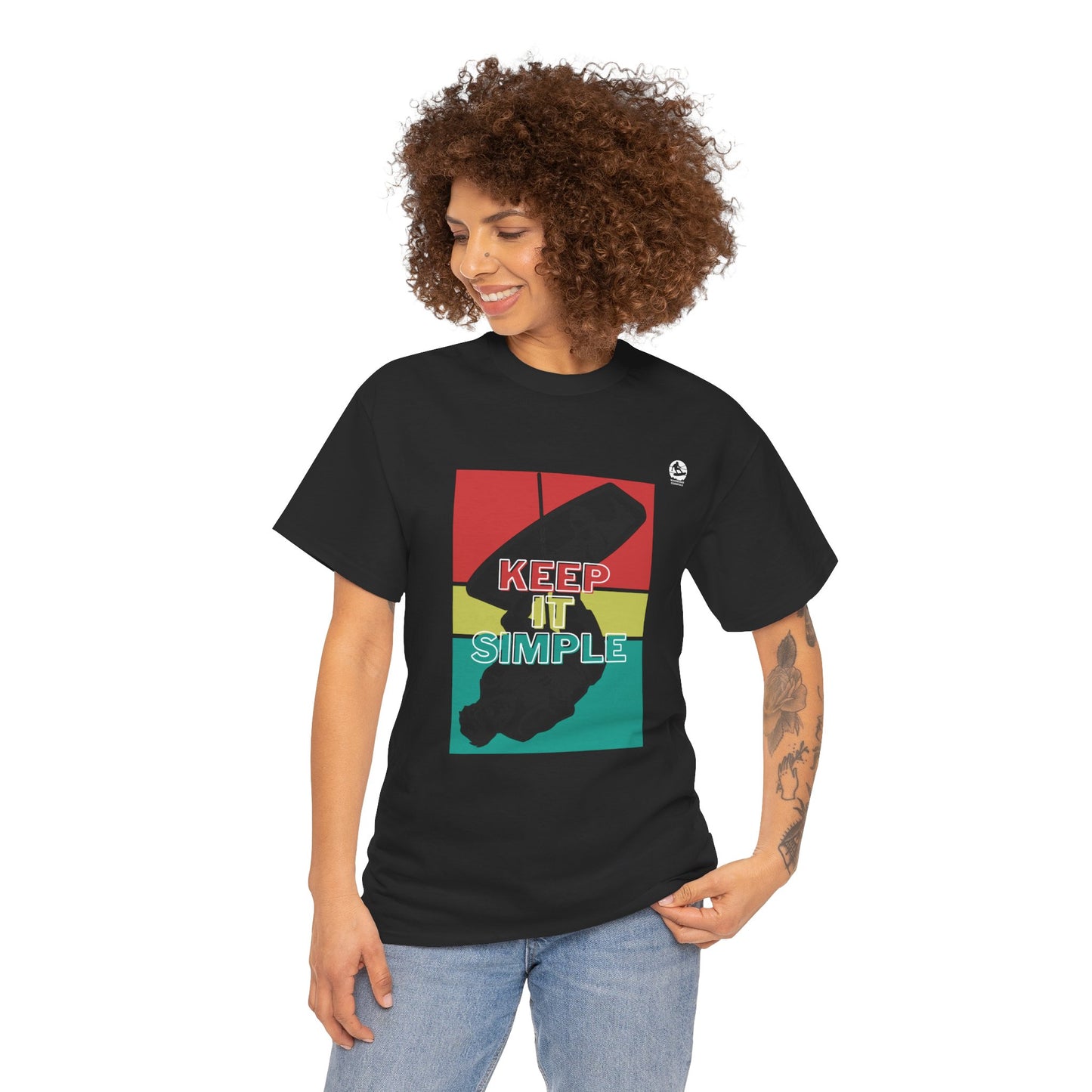 Unisex T-Shirt Wakeboarder - "Keep it Simple"