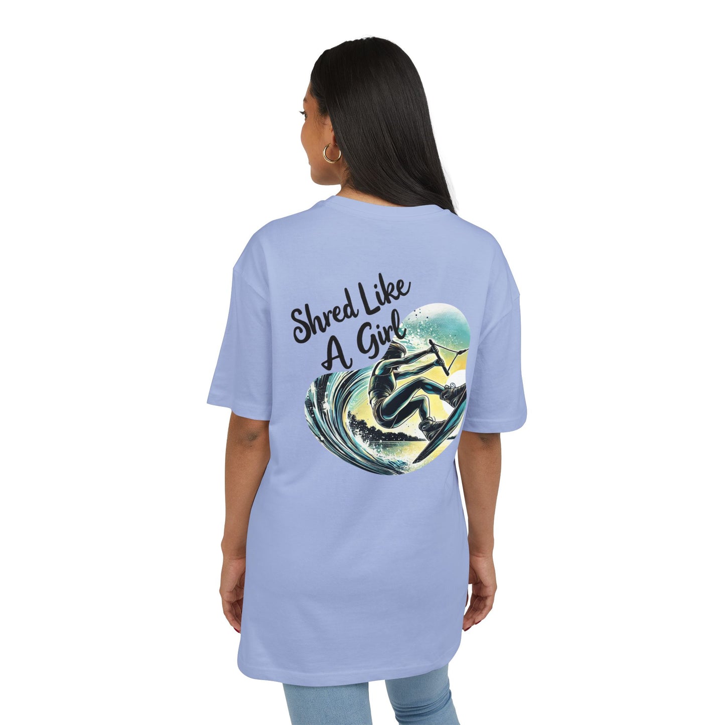 Oversize T-Shirt "Shred Like A Girl"
