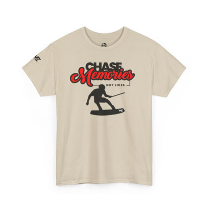 Unisex Wakeboard T-Shirt "Chase Memories - Not Likes"