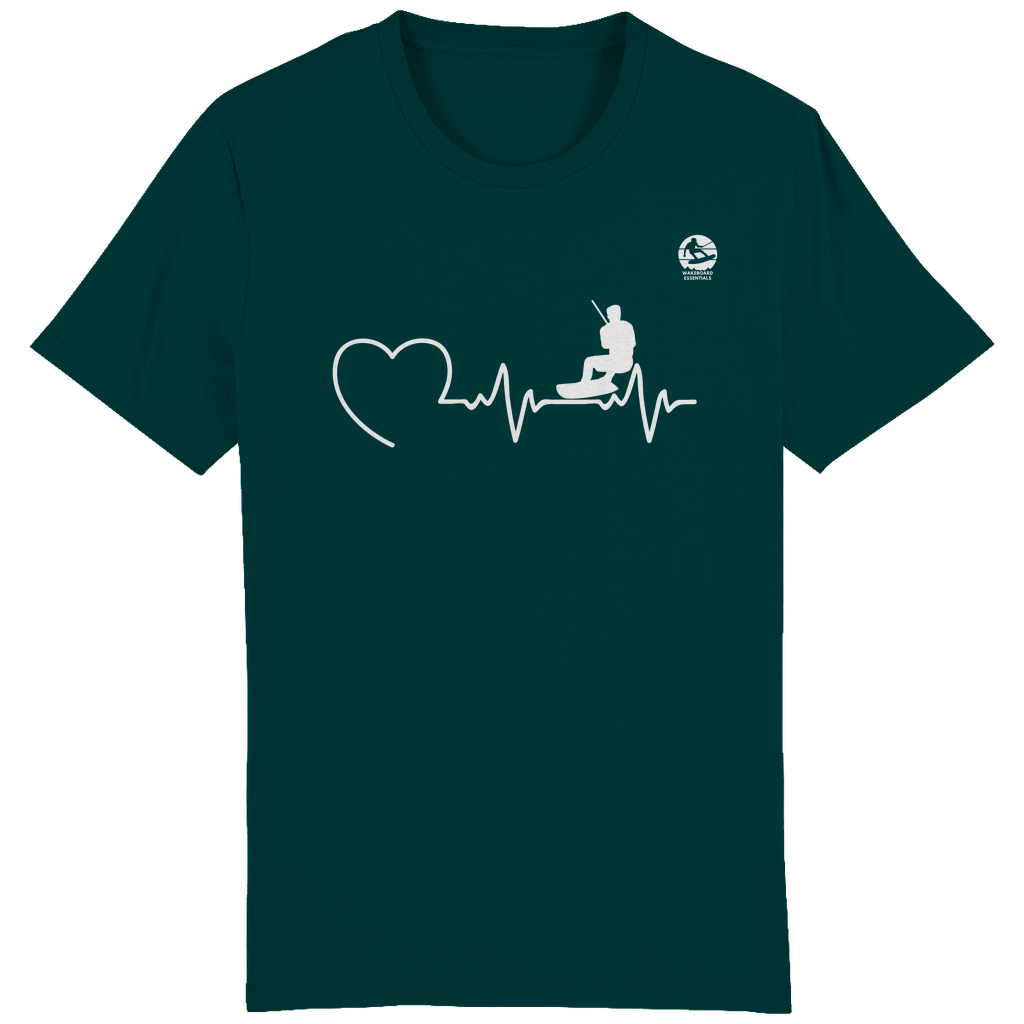 T-Shirt "Wakeboard Heartbeat"