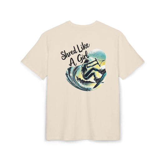 Oversize T-Shirt "Shred Like A Girl"