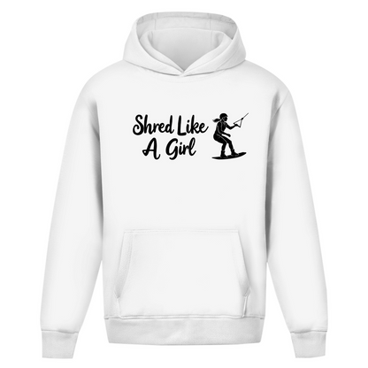 Oversize Hoodie "Shred Like A Girl"
