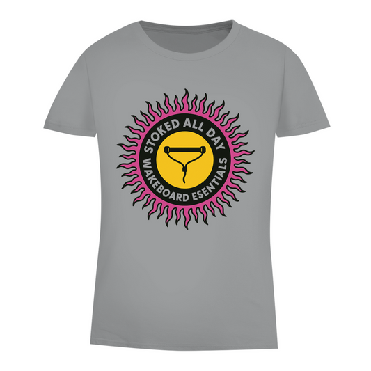 Damen Premium Bio T-Shirt "Stoked All Day"