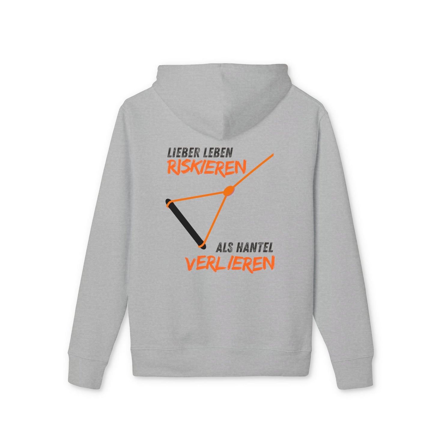 Community Hoodie "Lieber leben riskieren, als Hantel verlieren."