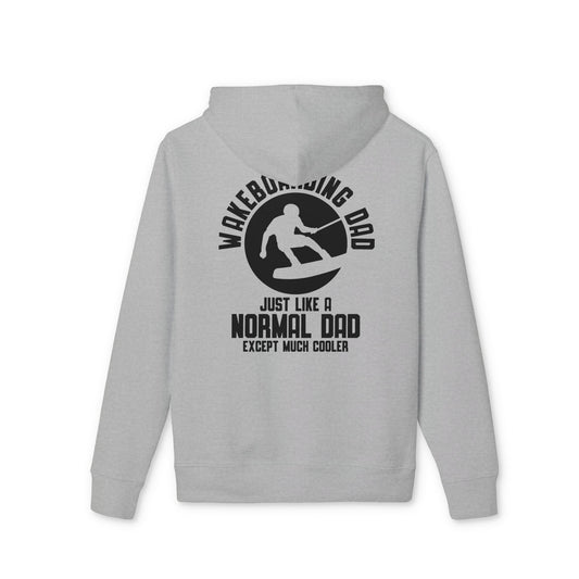 Premium Herren Hoodie "Wakeboarding Dad"