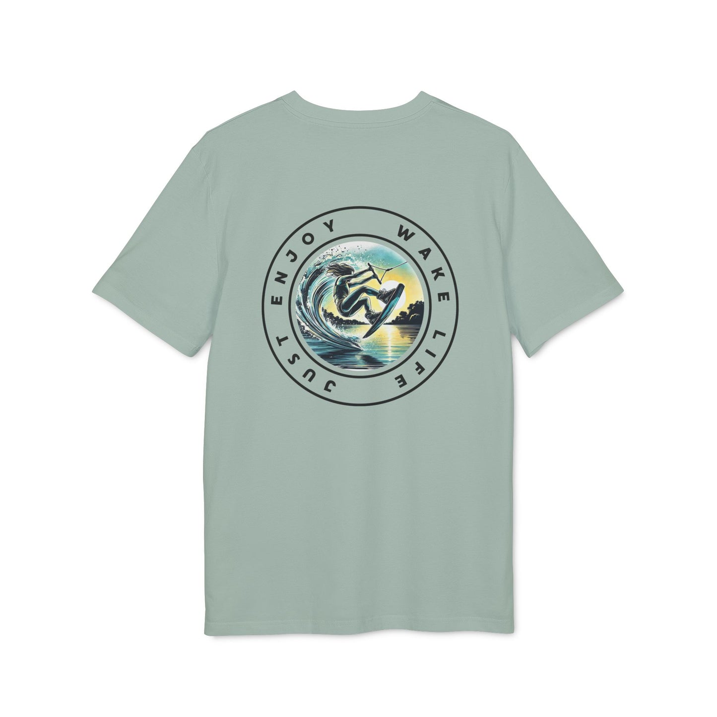 Bio-Baumwoll T-Shirt Wakeboarder – "Just Enjoy Wake Life"