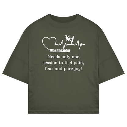 Wakeboard Oversize T-Shirt "Wakeboarder - All In One Session"