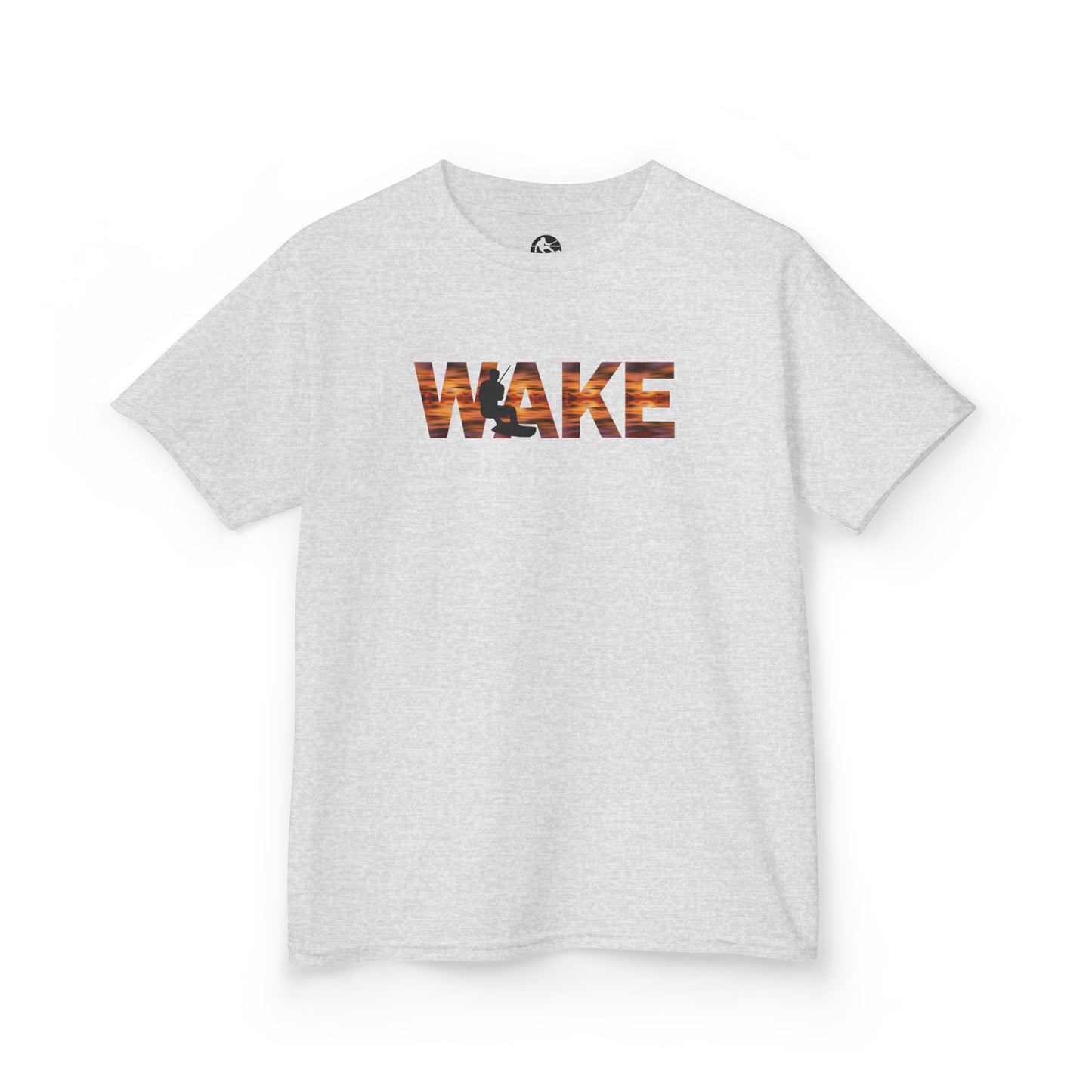 Kinder T-Shirt - "WAKE“ in Sunset Colours