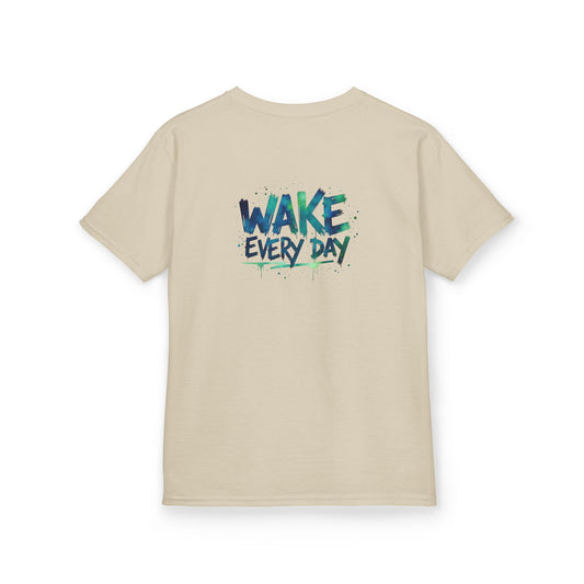 Kinder Wakeboard T-Shirt – "WAKE Every Day"