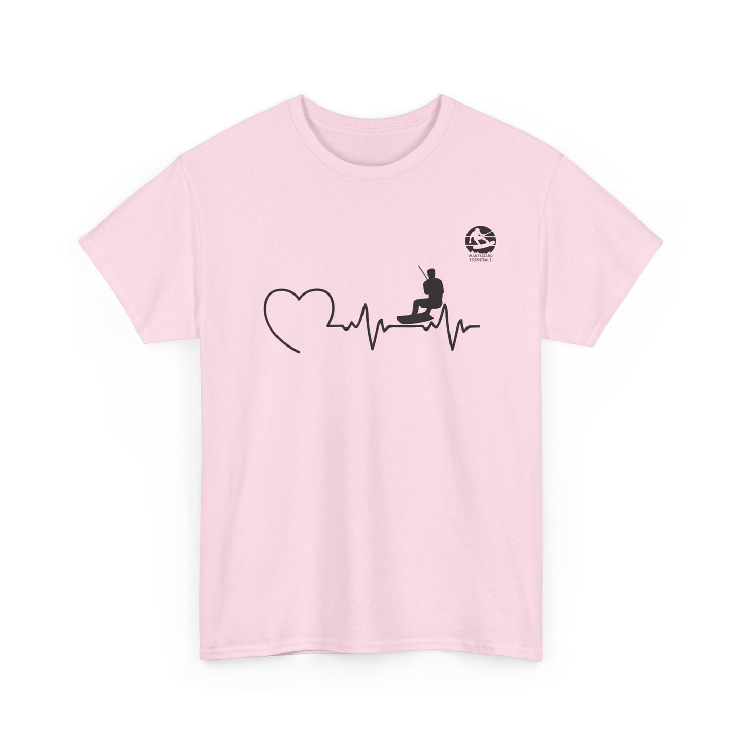 Wakeboard T-Shirt "Heartbeat" - Unisex T-Shirt für Wakeboarder