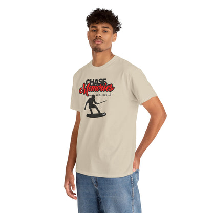 Unisex Wakeboard T-Shirt "Chase Memories - Not Likes"