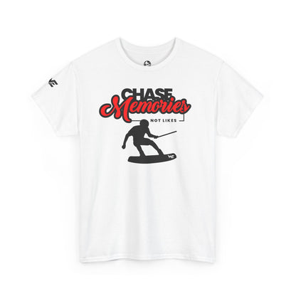 Unisex Wakeboard T-Shirt "Chase Memories - Not Likes"