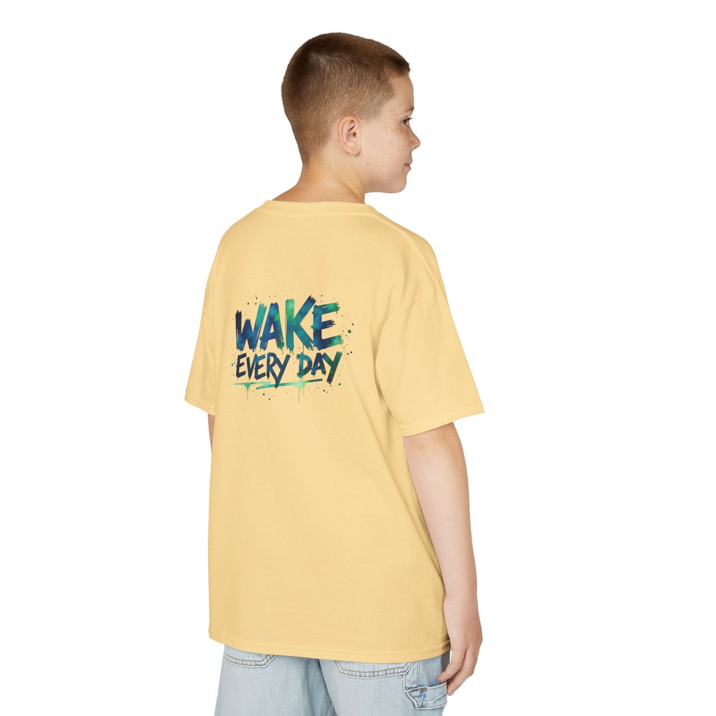 Kinder Wakeboard T-Shirt – "WAKE Every Day"