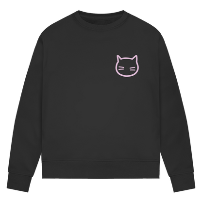 Damen Premium Bio Sweatshirt "Wake.Sleep.Repeat"