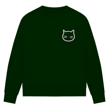 Damen Premium Bio Sweatshirt "Wake.Sleep.Repeat"