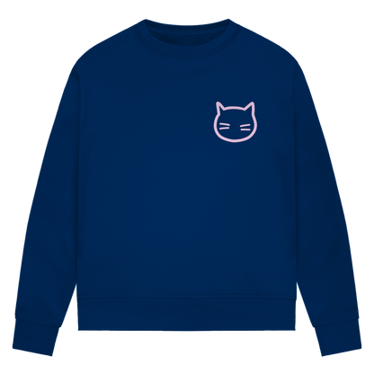 Damen Premium Bio Sweatshirt "Wake.Sleep.Repeat"