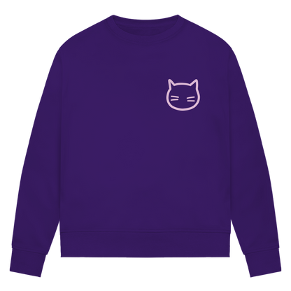 Damen Premium Bio Sweatshirt "Wake.Sleep.Repeat"