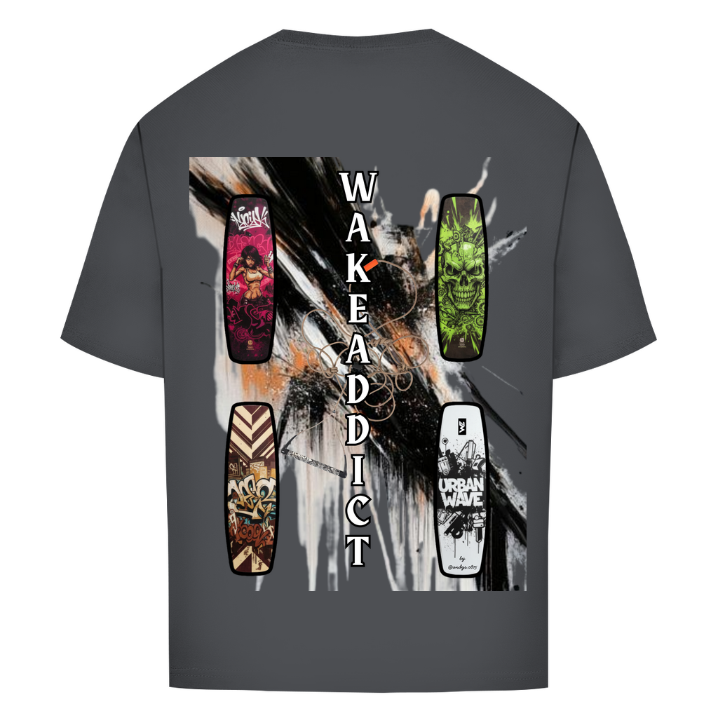 Oversize T-Shirt "Wakeaddict"