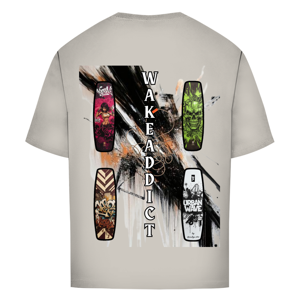 Oversize T-Shirt "Wakeaddict"
