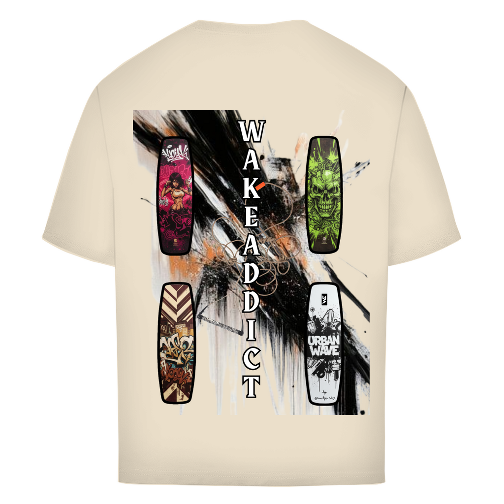 Oversize T-Shirt "Wakeaddict"