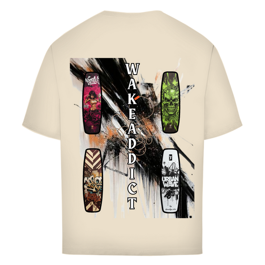 Oversize T-Shirt "Wakeaddict"
