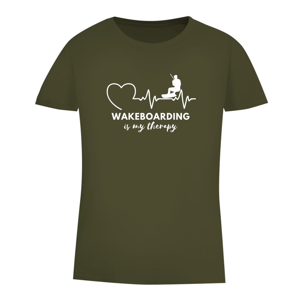 Wakeboarding Is My Therapy - T-Shirt (Frauen)