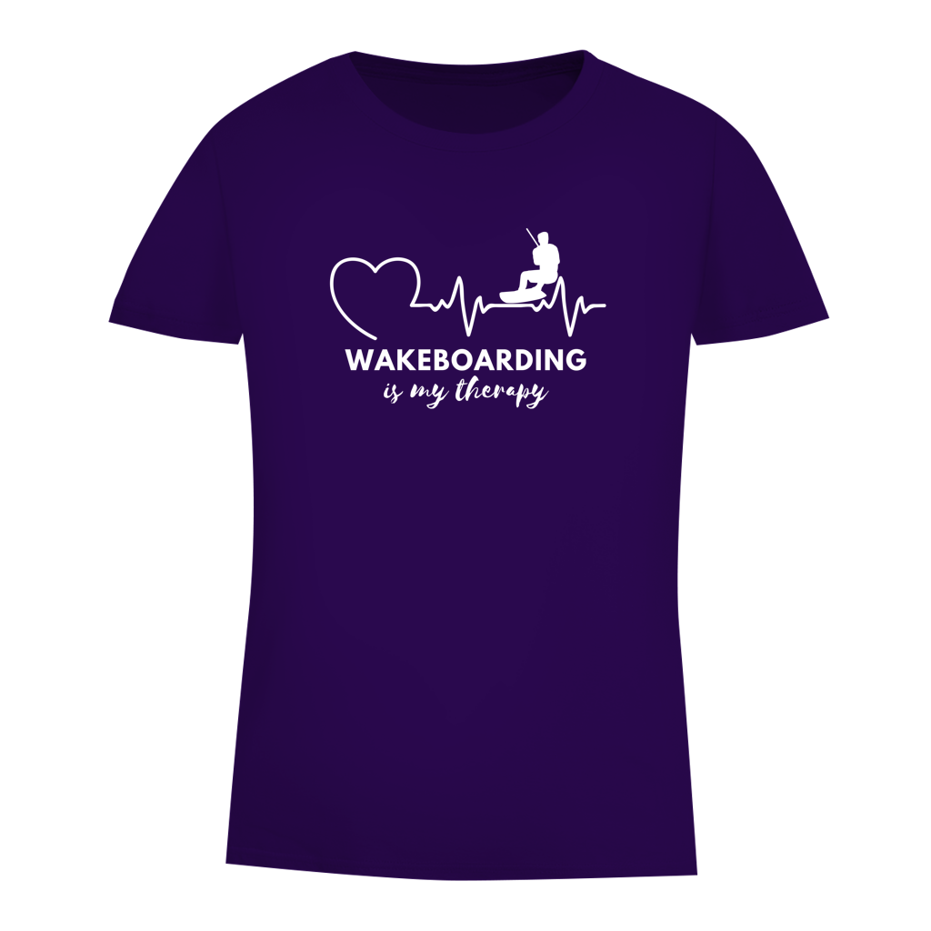 Wakeboarding Is My Therapy - T-Shirt (Frauen)