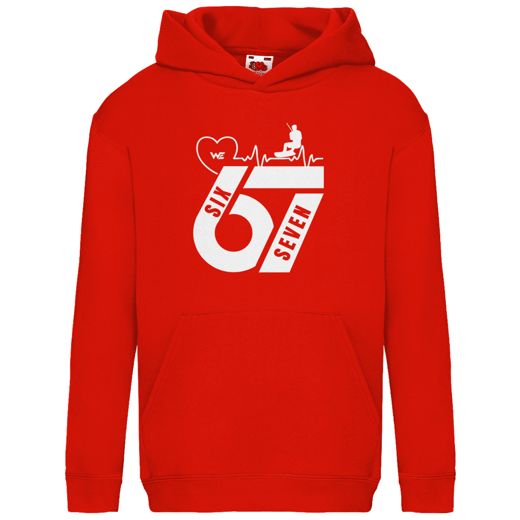 Kinder Wakeboard Hoodie "SIX SEVEN"