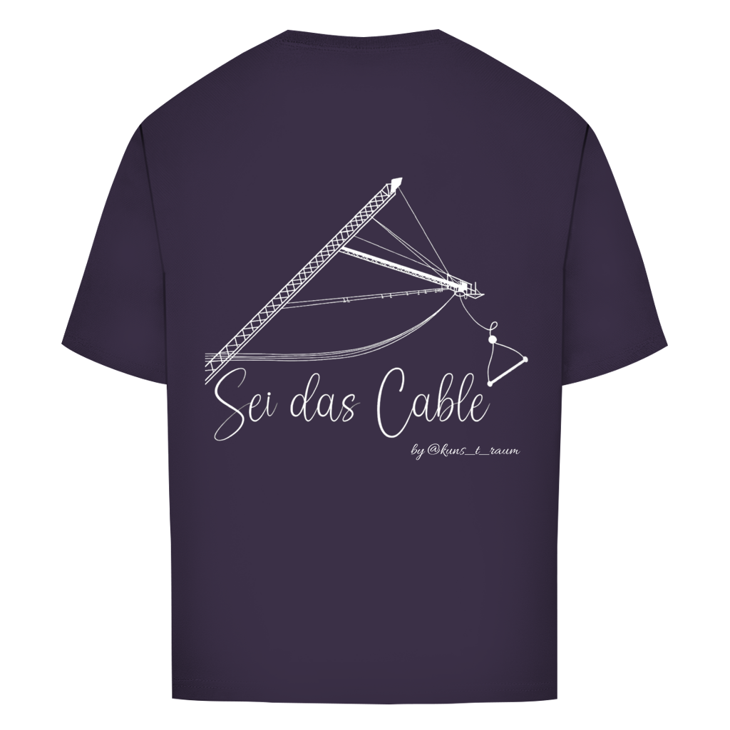 Sei das Cable - Oversize T-Shirt (Unisex)