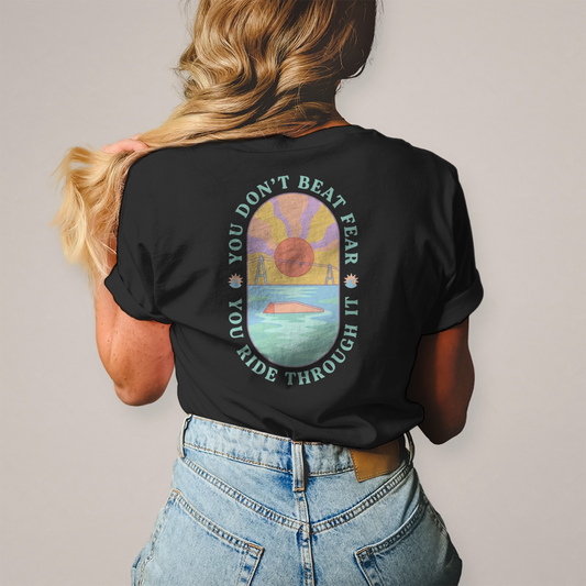 Wakeboard Damen T-Shirt - You don't beat the fear - Wakeboard Essentials