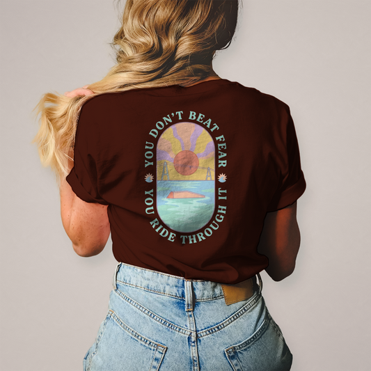 You don't beat the fear - T-Shirt (Damen)