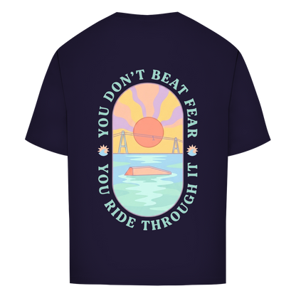 Wakeboard Oversize T-Shirt - You don't beat the fear - Wakeboard Essentials