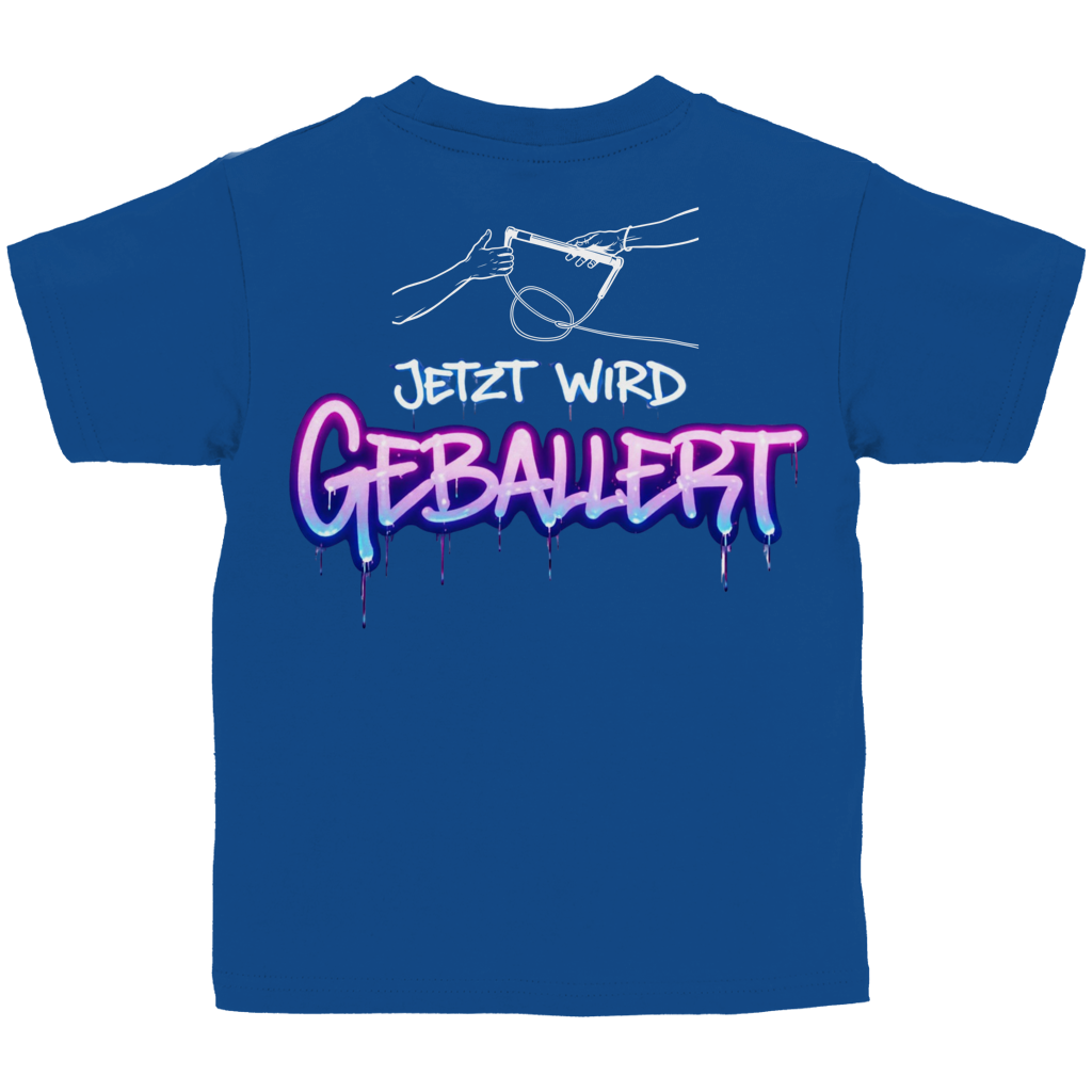 Jetzt wird geballert - T-Shirt (Kinder)
