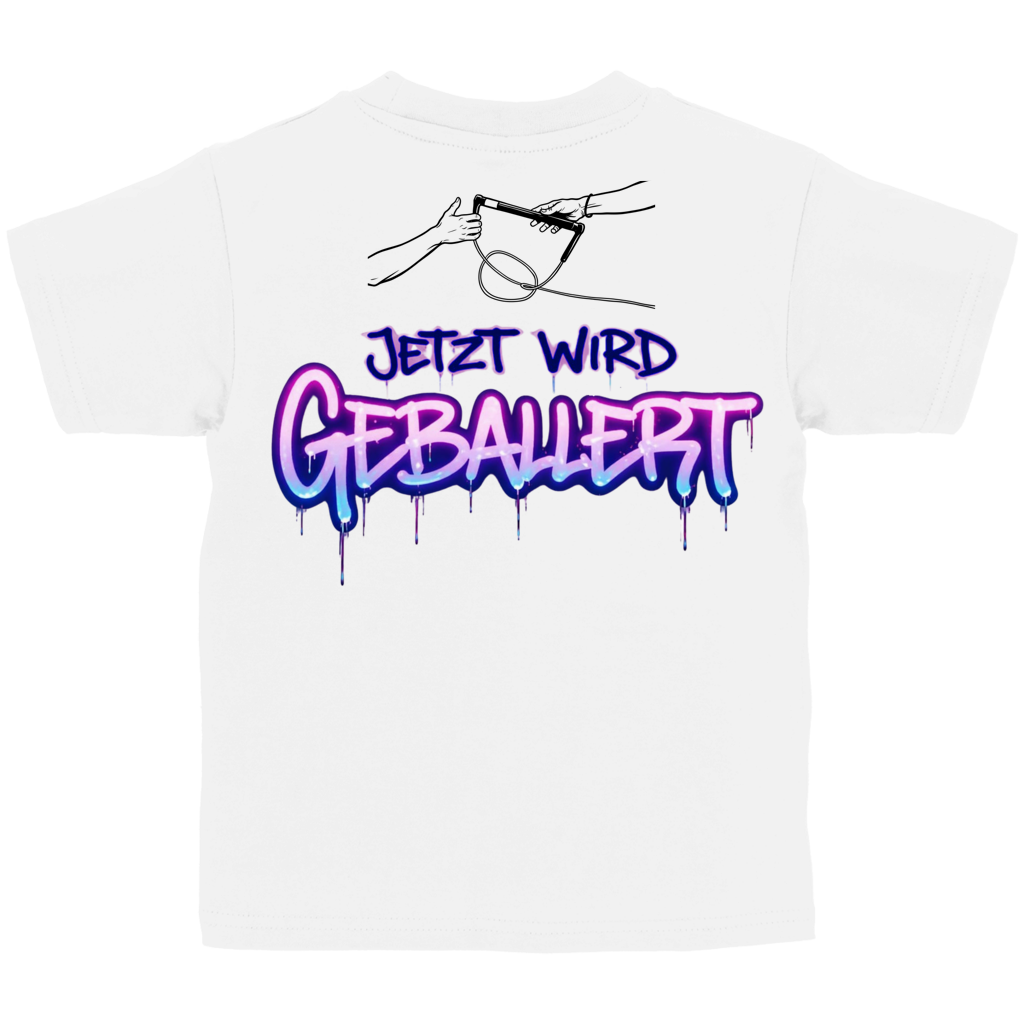 Jetzt wird geballert - T-Shirt (Kinder)