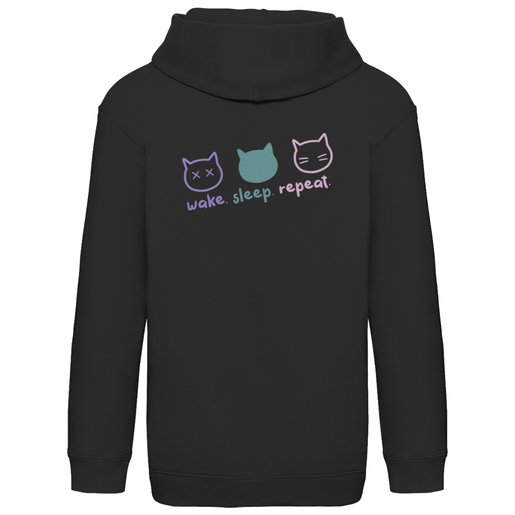 Wake. Sleep. Repeat. - Hoodie (Kinder)