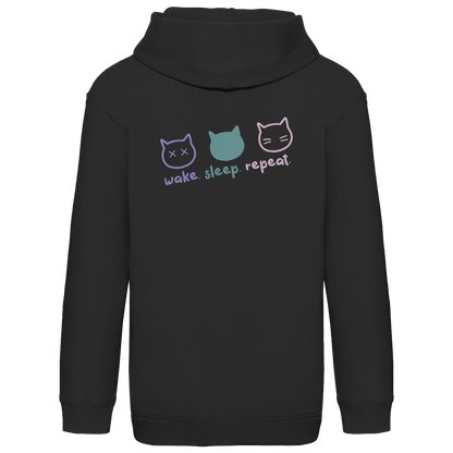 Wake. Sleep. Repeat. - Hoodie (Kinder)