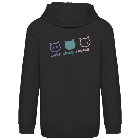 Wake. Sleep. Repeat. - Hoodie (Kinder)