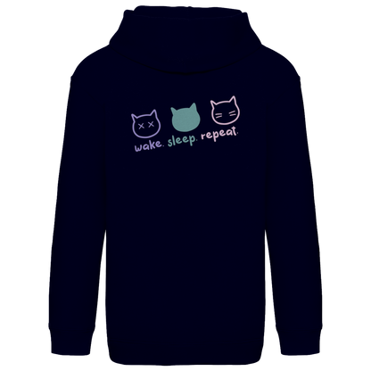Wake. Sleep. Repeat. - Hoodie (Kinder)