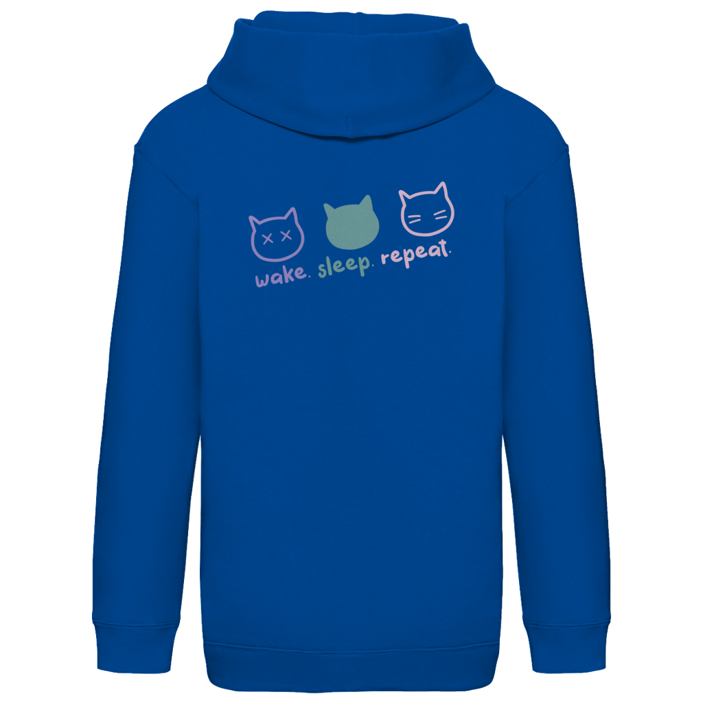 Wake. Sleep. Repeat. - Hoodie (Kinder)